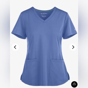 Healing Hands Women's Short Sleeve Blue Tee